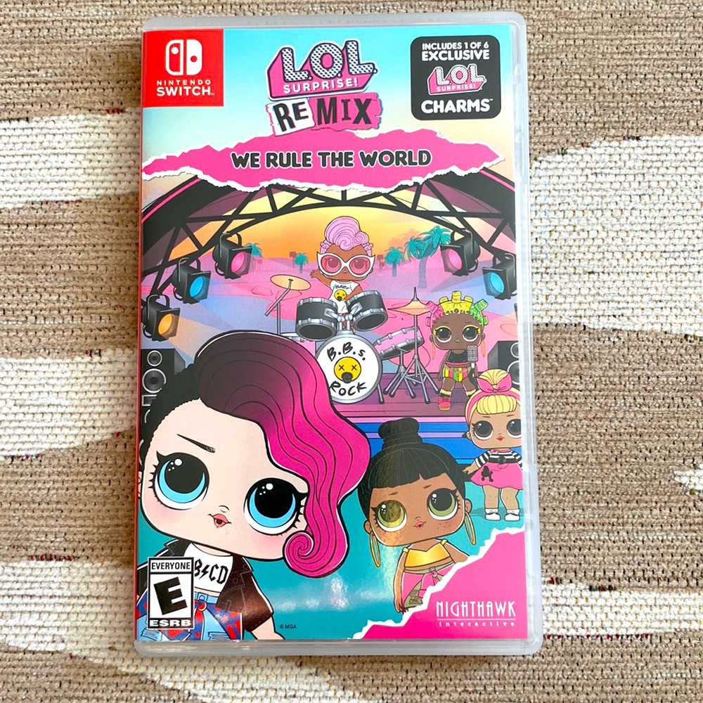 L.O.L surprise Remix, We Rule the World Nintendo Switch game.